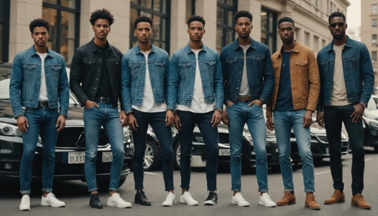 différentes coupes de jeans