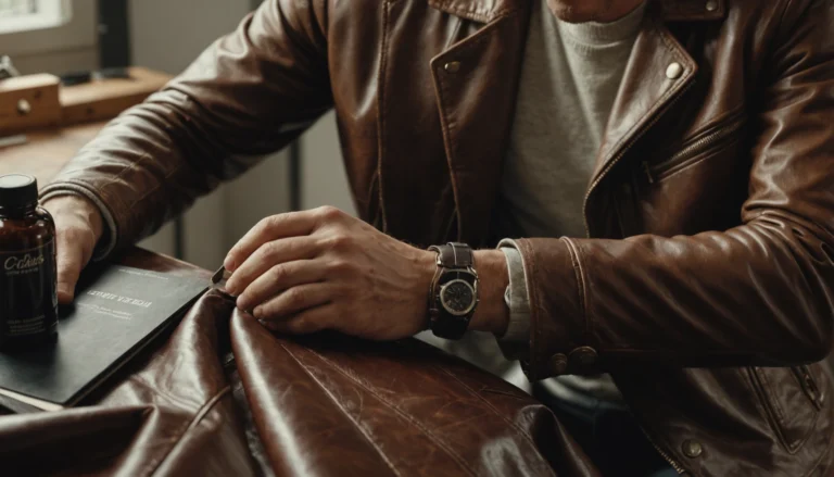 renovation blouson cuir