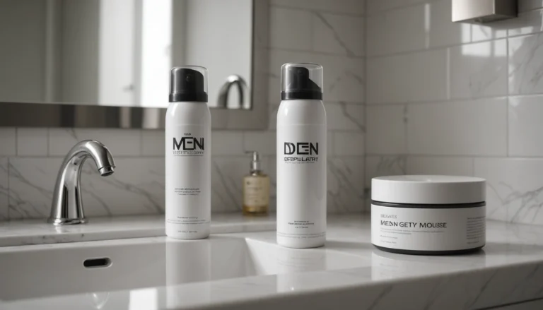 mousse epilation pour homme