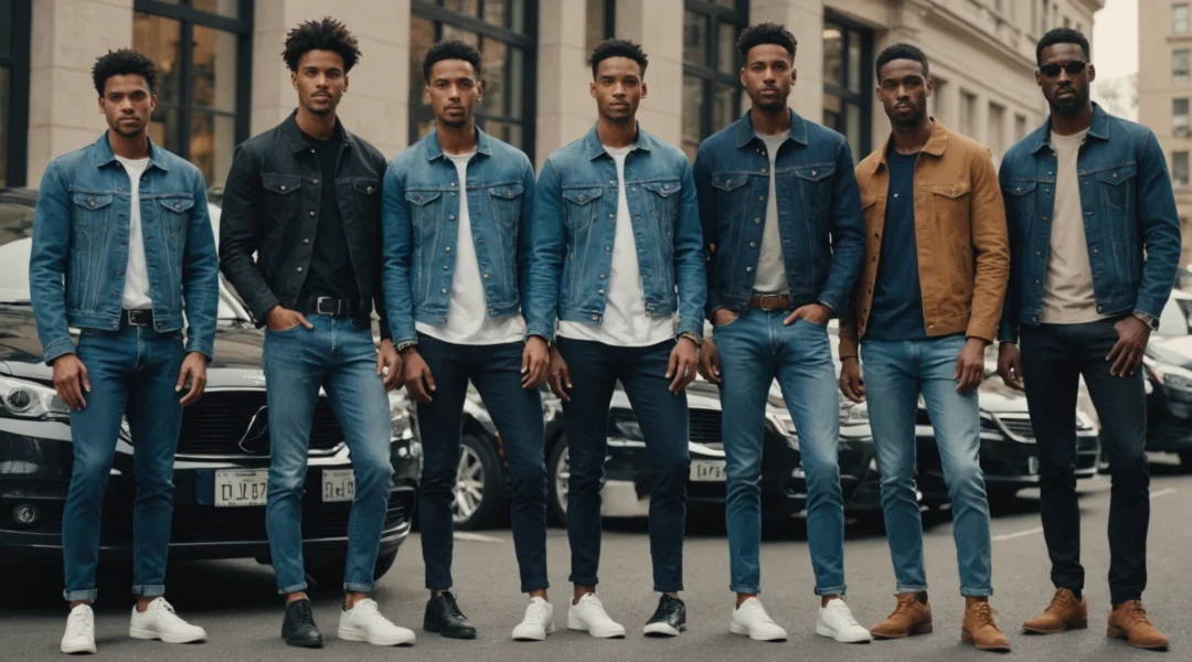 différentes coupes de jeans