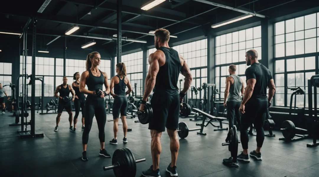 machine salle de sport bras