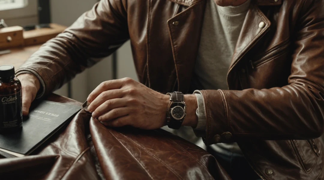 renovation blouson cuir