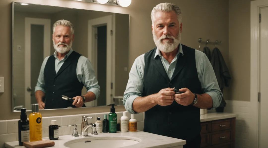 teindre barbe blanche